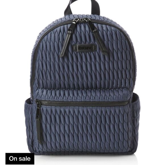 DKNY Women's Mack Backpack, Dark Denim, One Size - Picture 2 of 11